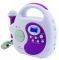 SOUNDMASTER KR36LI SING-A-LONG PLAYER WITH USB/SD/RADIO FOR CHILDREN PURPLE