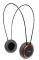 CRYPTO HP-100 ON-EAR HEADPHONE BLACK/RED