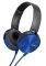 SONY MDR-XB450AP/L EXTRA BASS SMARTPHONE HEADSET BLUE