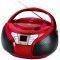 AEG SR 4365 STEREO RADIO WITH CD RED