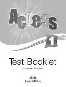 ACCESS 1 TEST BOOKLET