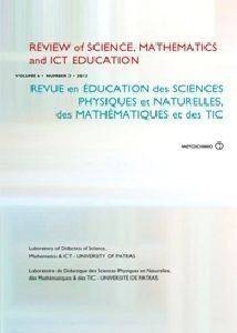 REVIEW OF SCIENCE MATHEMATICS AND ICT EDUCATION VOLUME 6 NUMBER 2