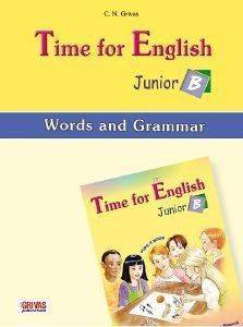 TIME FOR ENGLISH JUNIOR B WORDS AND GRAMMAR