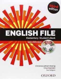 ENGLISH FILE 3RD ED ELEMENTARY STUDENTS BOOK (+ iTUTOR)