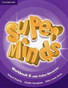 SUPER MINDS 6 WORKBOOK ( + ON LINE RESOURCES)