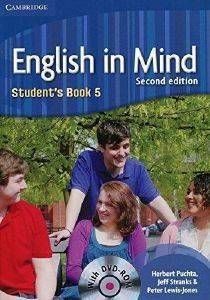 ENGLISH IN MIND 5  STUDENTS BOOK (+ DVD-ROM) 2ND ED