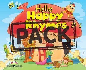HELLO HAPPY RHYMES STUDENTS BOOK PACK (+ CD + DVD)