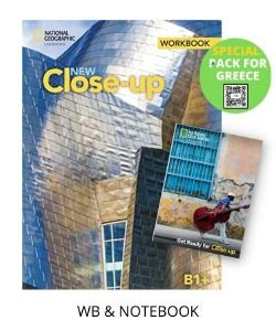 NEW CLOSE UP B1+ WORKBOOK SPECIAL PACK FOR GREECE (WORKBOOK- NOTEBOOK)