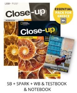 CLOSE UP C1 ESSENTIAL PACK FOR GREECE (STUDENTS BOOK-SPARK-WORKBOOK   TESTBOOK   NOTEBOOK) 2ND ED