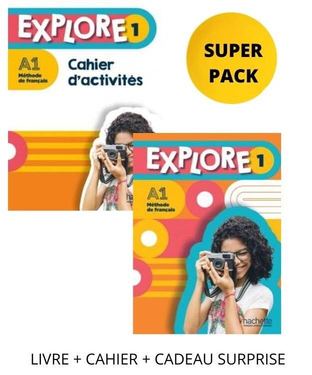 EXPLORE 1 SUPER PACK (LIVRE + CAHIER + CADEAU SURPRISE) ΣΥΛΛΟΓΙΚΟ ΕΡΓΟ