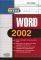 WORD 2002 (MOUS COMPLIANT)