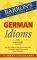 BARRONS GERMAN IDIOMS