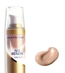 MAKE-UP MAX FACTOR, AGE RENEW FOUNDATION NO 60 SAND