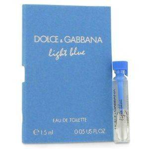 DOLCE & GABBANA LIGHT BLUE, EAU DE TOILETTE SPRAY 1.5ML (SAMPLE)