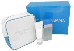 DOLCE & GABBANA LIGHT BLUE GIFT SET (EDT 50ML + BODY CREAM 50ML)