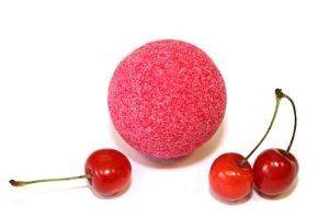 ATTIRANCE, CHERRY BATH BUBBLE BALLS 80GR