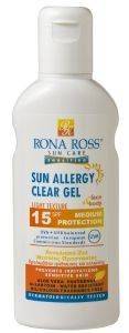  GEL RONA ROSS, SUN ALLERGY CLEAR 160ML  SPF 15