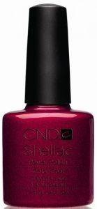    CND SHELLAC RED BARONESS