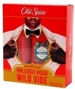  OLD SPICE WOLFTHORN  250ML SHOWER GEL + 150ML DEODORANT SPRAY