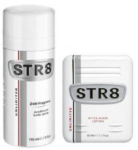 SET STR8 UNLIMITED AFTER SHAVE LOTION 100ML+  SPRAY 150ML