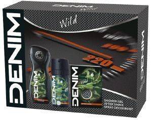    DENIM WILD (AFTER SHAVE 100ML,  SPRAY 150ML, SHOWER GEL 250ML)