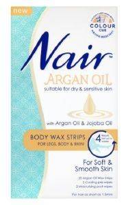   NAIR ARGAN OIL  BODY STRIPS 20