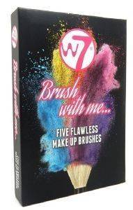     W7 BRUSH WITH ME - SET OF 5 MAKE UP BRUSHES 5