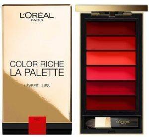   L\'OREAL COLOR RICHE LA PALETTE LIP 02 ROUGE KOKKINO