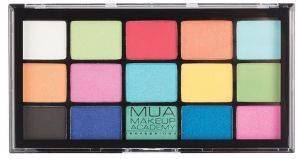   MUA PRO 15 SHADE EYESHADOW PALETTE - COLOUR BURST