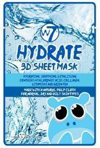   W7 HYDRATE 3D SHEET FACE MASK 10GR