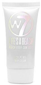   W7 LIFE'S A BEACH SCULPTING BODY CREAM - GOLDEN GODDES GOLD 50ML