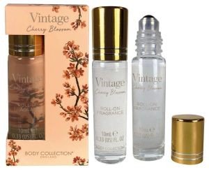 ROLLON FRAGRANCE BODY COLLECTION ENGLAND VINTAGE CHERRY BLOSSOM 10ML