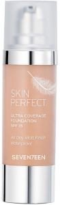 MAKE UP SEVENTEEN SKIN PERFECT ULTRA COVERAGE WATERPROOF FOUNDATION 05 SPF15 30ML