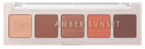   MUA EYESHADOW PALETTE 5 SHADE AMBER SUNSET  3.8GR