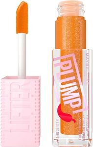 LIP GLOSS MAYBELLINE LIFTER PLUMP LIP PLUMPING GLOSS HOT HONEY   GLITTER 5.4ML