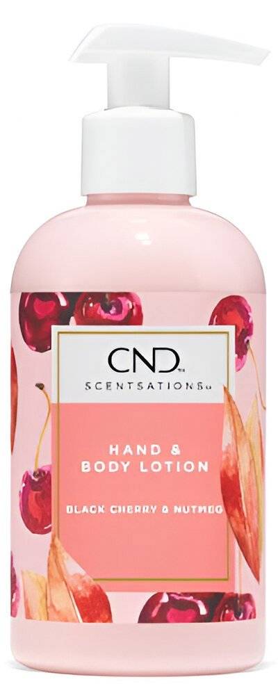 ΛΟΣΙΟΝ ΧΕΡΙΩΝ/ΣΩΜΑΤΟΣ CND BLACK CHERRY - NUTMEG (245ML) CND