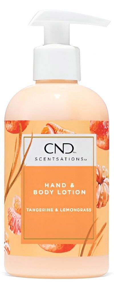ΛΟΣΙΟΝ ΧΕΡΙΩΝ/ΣΩΜΑΤΟΣ CND TANGERINE - LEMONGRASS (245ML) CND