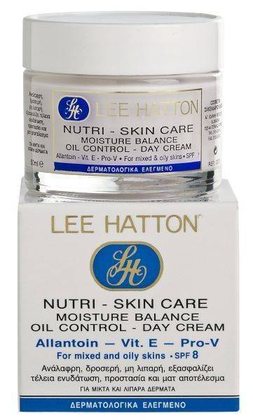 ΕΝΥΔΑΤΙΚΗ ΚΡΕΜΑ ΗΜΕΡΑΣ LEE HATTON MOISTURE BALANCE OIL CONTROL 50ML