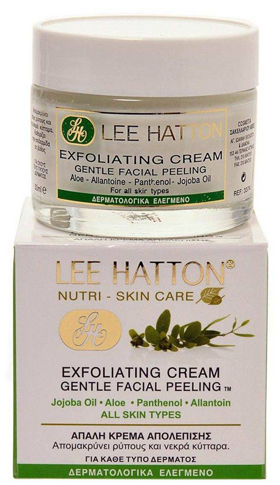 LEE HATTON ΚΡΕΜΑ ΑΠΟΛΕΠΙΣΗΣ ΠΡΟΣΩΠΟΥ LEE HATTON, EXFOLIATING GENTLE FACIAL PEELING 50ML