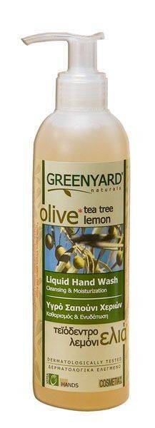 LIQUID HAND WASH, ΥΓΡΟ ΣΑΠΟΥΝΙ ΧΕΡΙΩΝ, BY GREENYARD 250 ML