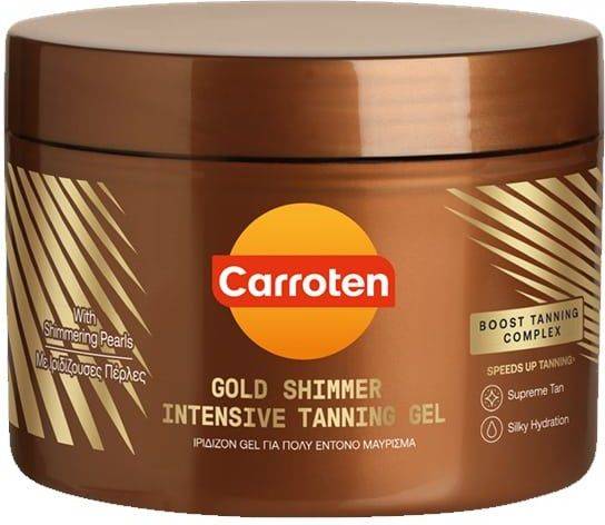 GEL CARROTEN INTENSIVE INTENSIVE TANNING GOLD SHIMMER (150ML)