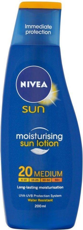 ΑΝΤΗΛΙΑΚΗ ΛΟΣΙΟΝ NIVEA SUN CARING SPF 20 200ML NIVEA