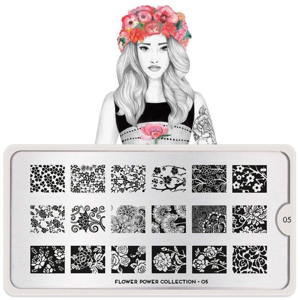 ΠΛΑΚΕΤΑ FLOWER POWER 05 MOYOU 113 FLOWERPOWER05