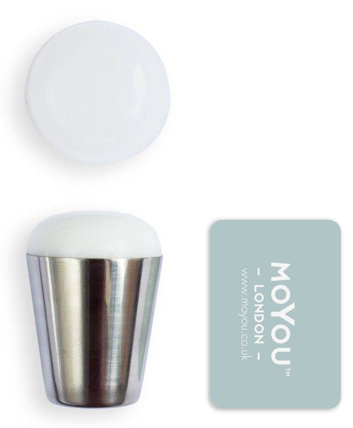 ΣΦΡΑΓΙΔΑ ΚΑΙ ΞΥΣΤΡΑ MOYOU XL DOUBLE MARSHMALLOW STAMPER WHITE NON STICKY 113-MSMNW