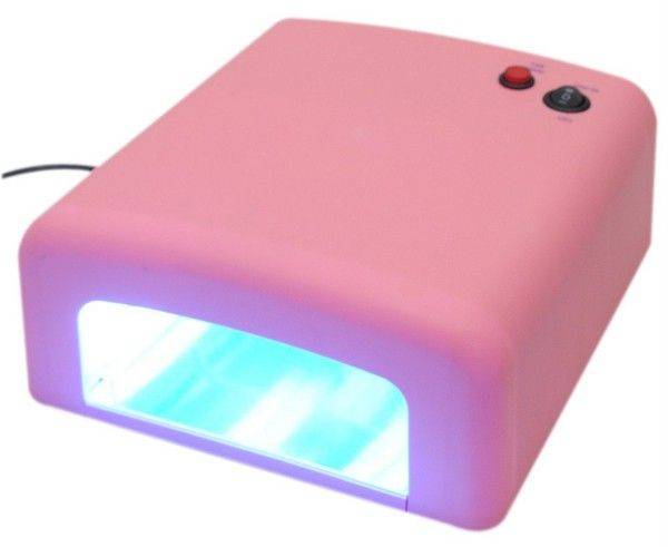 ΦΟΥΡΝΑΚΙ ΜΕ ΕΠΑΓΓΕΛΜΑΤΙΚΗ ΛΑΜΠΑ GEL UV 36WATT ΡΟΖ