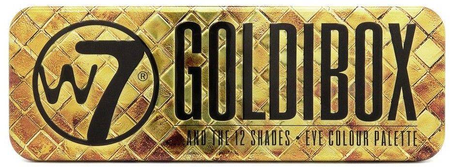 ΠΑΛΕΤΑ ΣΚΙΩΝ W7 GOLDIBOX - EYESHADOW TIN 15.6GR W7