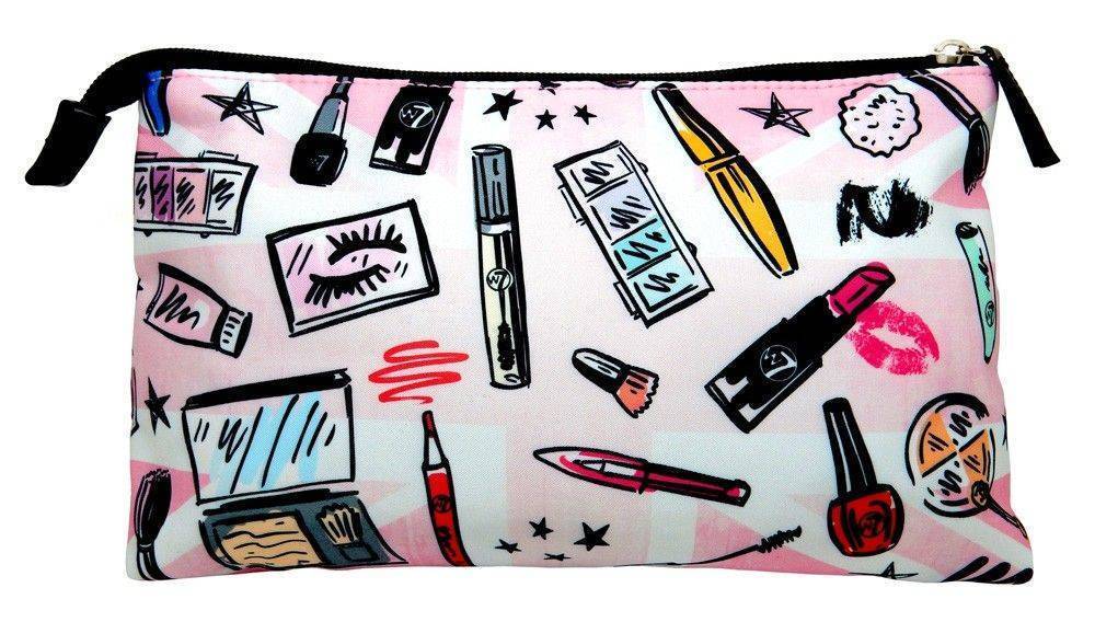 W7 COSMETIC PRINT BAG 25Χ20CM