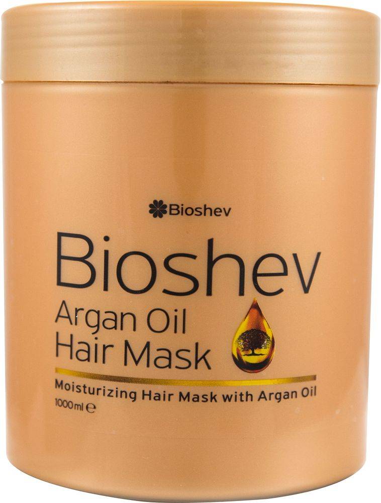 BIOSHEV ΜΑΣΚΑ ΜΑΛΛΙΩΝ ΘΡΕΨΗΣ BIOSHEV ΜΕ ARGAN OIL (1000ML)