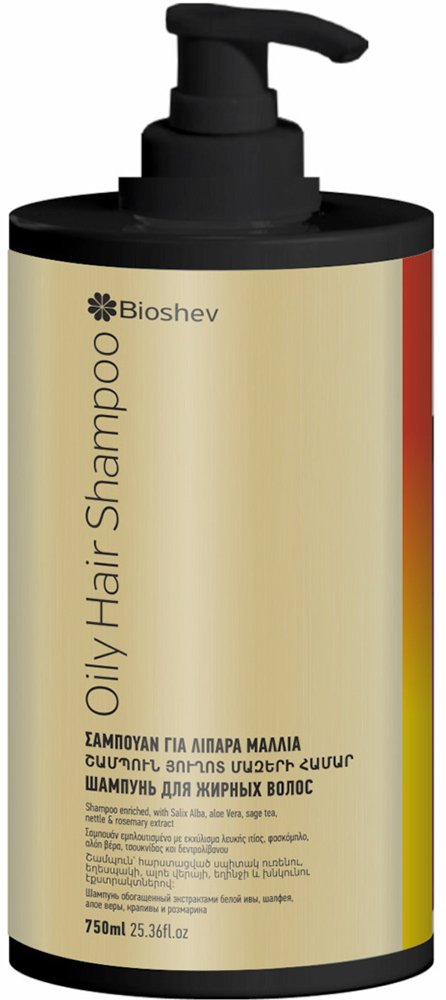 ΣΑΜΠΟΥΑΝ BIOSHEV ΓΙΑ ΛΙΠΑΡΑ ΜΑΛΛΙΑ (750ML)