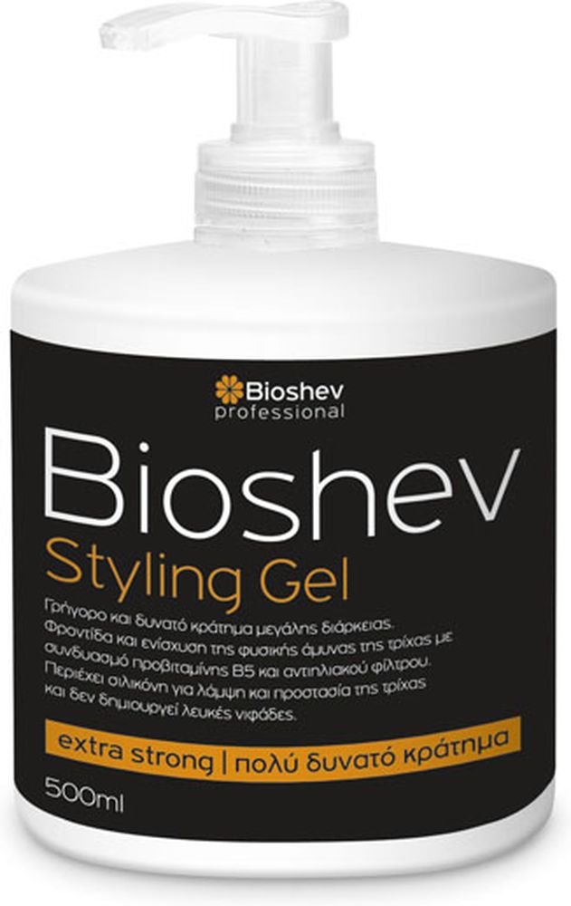 BIOSHEV GEL BIOSHEV ΔΥΝΑΤΟ ΚΡΑΤΗΜΑ ΜΕ ΑΝΤΛΙΑ (500ML)